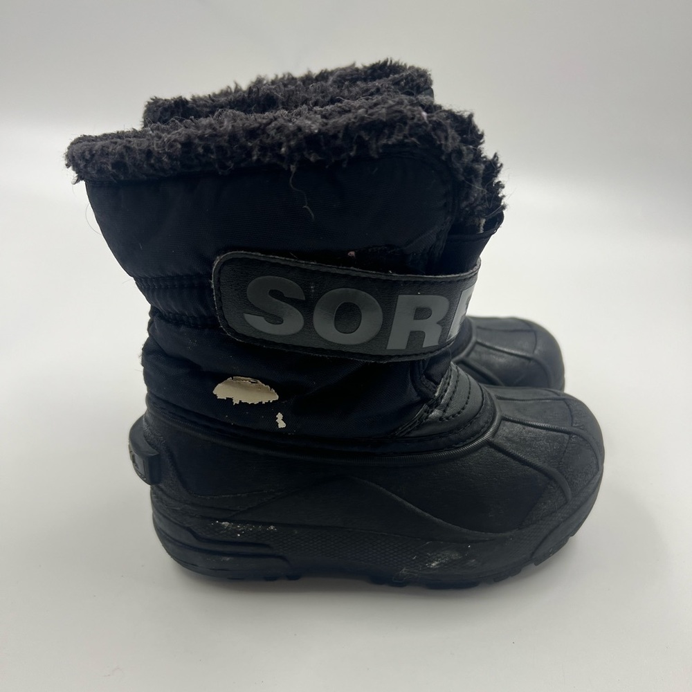 Sorel Boots Youth Size 10 Black